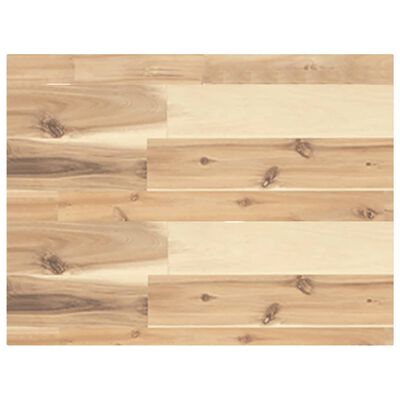 vidaXL Estantes flotantes 4 uds madera acacia sin tratar 60x30x4 cm