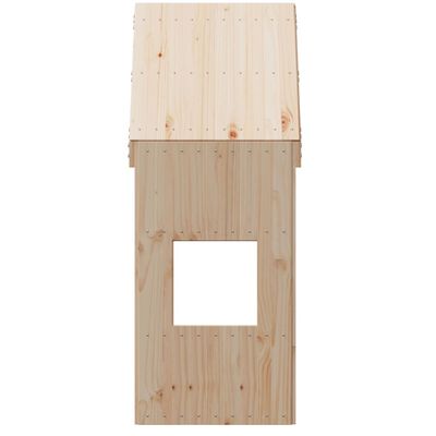 vidaXL Techo de cama infantil madera maciza pino 55x84x132 cm