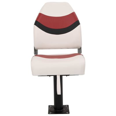 vidaXL Asiento para barco con pedestal giratorio 360°