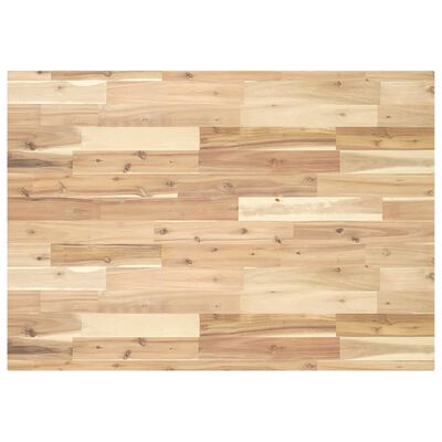 vidaXL Tablero escritorio madera maciza acacia sin tratar 120x70x4 cm