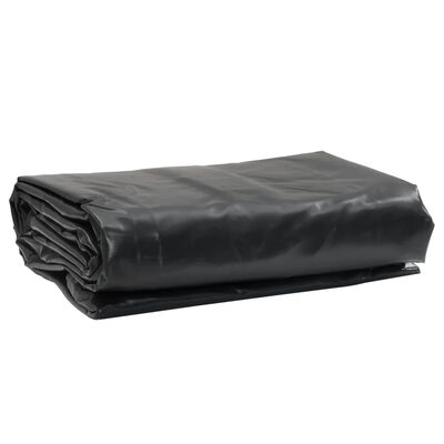 vidaXL Lona negra 1,5x2 m 650 g/m²