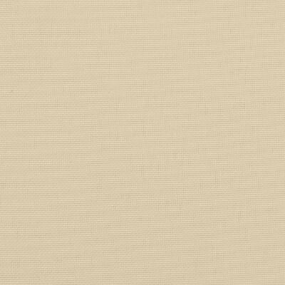 vidaXL Cojín de banco de jardín tela Oxford beige 180x(50+50)x7 cm