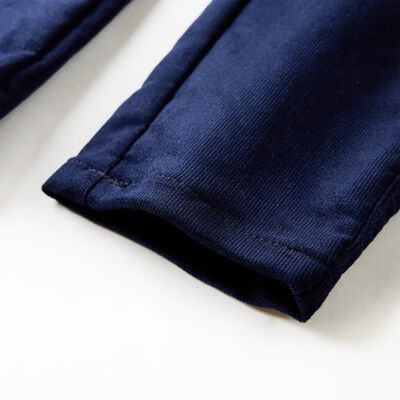 Pantalón infantil azul marino oscuro 128