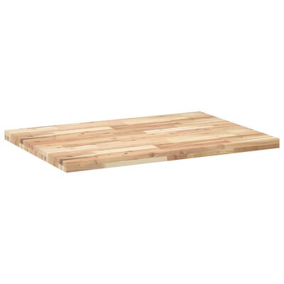 vidaXL Tablero escritorio madera maciza acacia sin tratar 120x70x4 cm