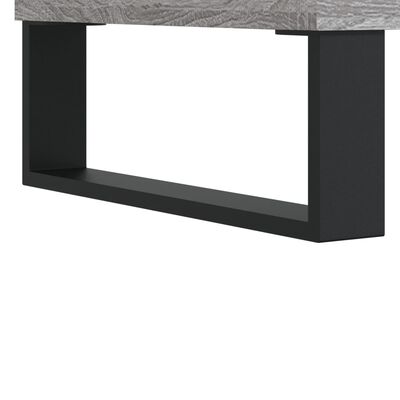 vidaXL Mueble de TV madera contrachapada gris Sonoma 100x35x55 cm