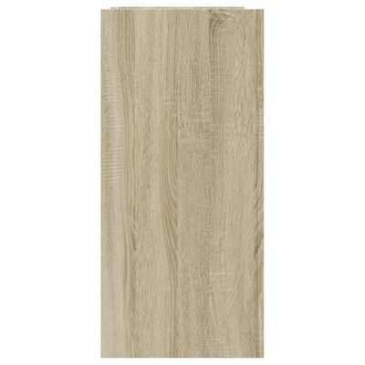 vidaXL Aparador de madera de ingeniería roble Sonoma 100x35x75 cm