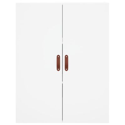 vidaXL Armario de pared blanco 69,5x34x90 cm