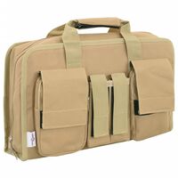 vidaXL Bolso de pistola tela oxford caqui 40x24x10 cm