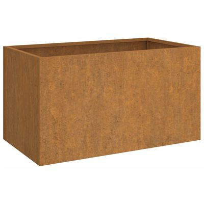 vidaXL Jardinera de acero corten 62x40x39 cm