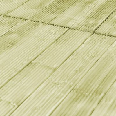 vidaXL Tablas para terraza 40 uds madera de pino impregnada 5,8 m² 1m