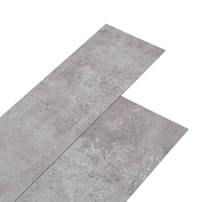 vidaXL Lamas para suelo autoadhesivas PVC gris tierra 5,02 m² 2mm