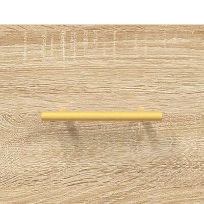 vidaXL Armario de pared madera ingeniería roble Sonoma 60x36,5x35 cm