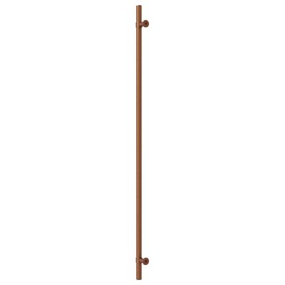 vidaXL Tiradores para armarios 20 uds acero inoxidable bronce 480 mm