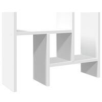 vidaXL Organizador escritorio madera blanco 34,5x15,5x35,5 cm