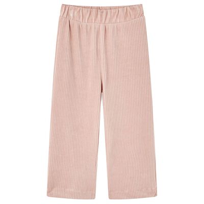 Pantalón infantil pana rosa claro 92