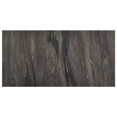 vidaXL Lamas para suelo autoadhesivas 55 uds PVC gris oscuro 5,11 m²