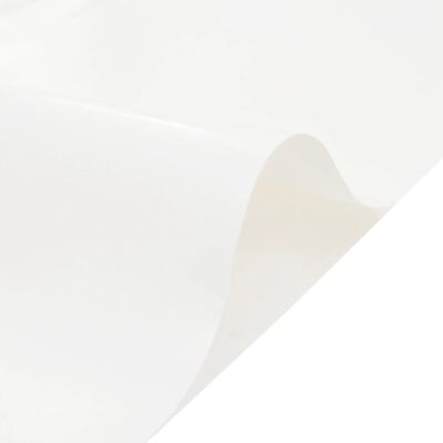 vidaXL Lona blanca 1x2,5 m 650 g/m²