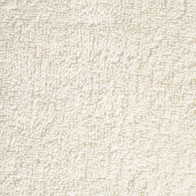 vidaXL Toallas SOLUND 4 unidades crema 30x30 cm 600 gsm