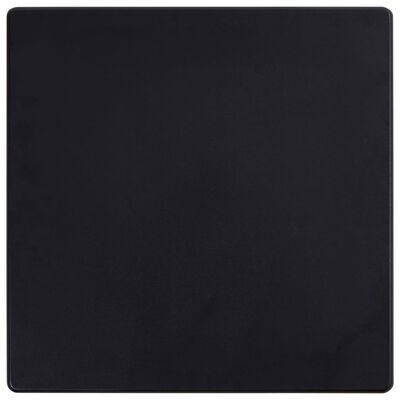 vidaXL Mesa alta de cocina MDF negro 60x60x111 cm