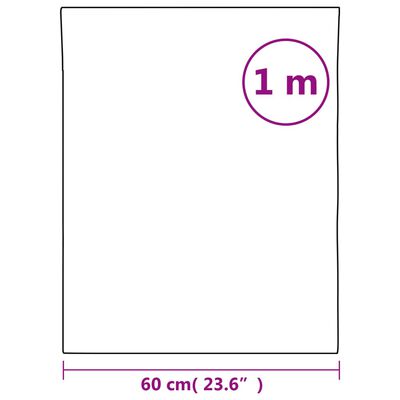 vidaXL Láminas espejo para ventana autoadhesivas 2 uds 60x100 cm PET