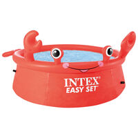 Intex Piscina inflable Happy Crab Easy Set 183x51 cm