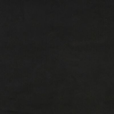 vidaXL Cabecero de terciopelo negro 147x23x78/88 cm