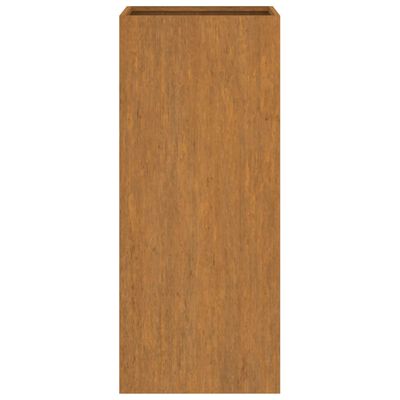 vidaXL Jardinera de acero corten 32x29x75 cm