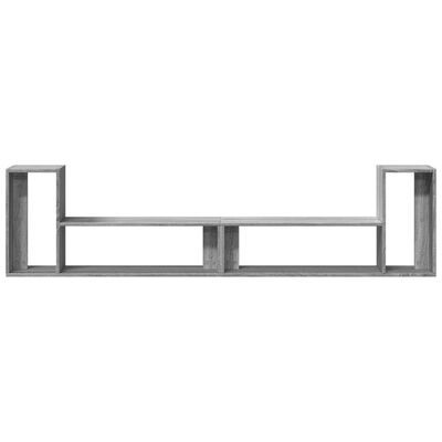 vidaXL Muebles de TV 2 uds madera ingeniería gris Sonoma 100x30x50 cm