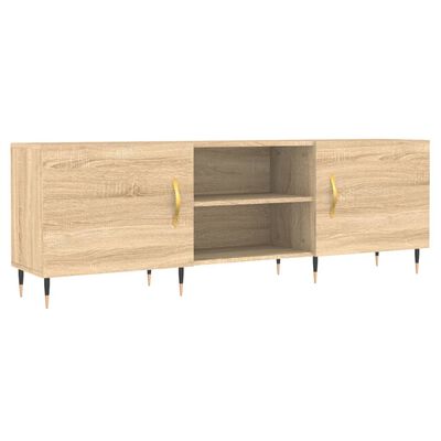 vidaXL Mueble para TV madera de ingeniería roble Sonoma 150x30x50 cm