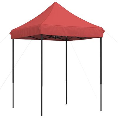 vidaXL Tienda de fiesta plegable Pop-Up burdeos 200x200x306 cm