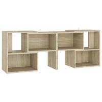 vidaXL Mueble de TV madera contrachapada roble Sonoma 104x30x52 cm