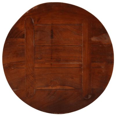 vidaXL Tablero de mesa redondo madera maciza reciclada Ø 40x3,8 cm