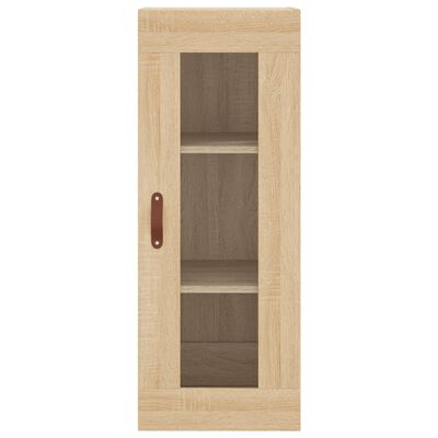 vidaXL Armario de pared roble Sonoma 34,5x34x90 cm