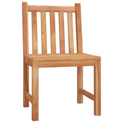 vidaXL Juego de comedor de jardín 7 piezas madera maciza de teca