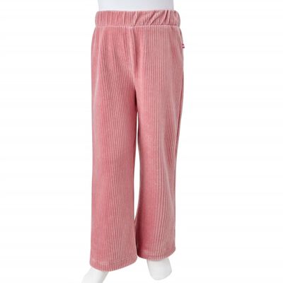 Pantalón infantil pana rosa claro 104