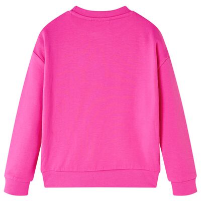 Sudadera infantil rosa oscuro 128