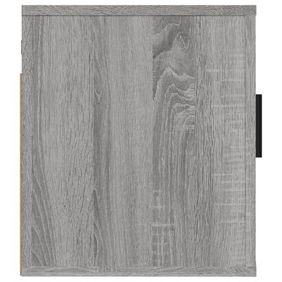 vidaXL Mueble para TV de pared gris Sonoma 40x34,5x40 cm