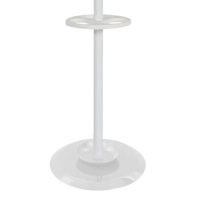 V-Part Perchero de pie con 8 ganchos Porcelain blanco 178 cm