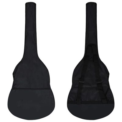 vidaXL Set de guitarra clásica para principiantes 8 pzas azul 1/2 34"