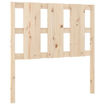 vidaXL Cabecero de cama madera maciza de pino 105,5x4x100 cm