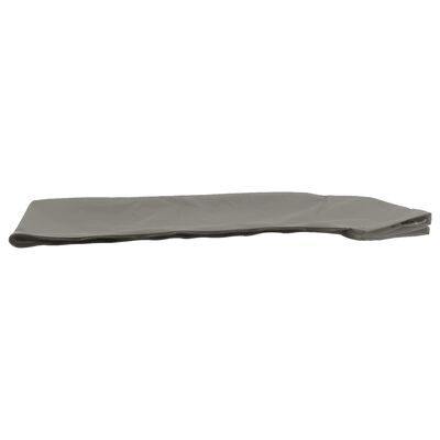 vidaXL Toldo bimini de 3 arcos gris 183x196x137 cm