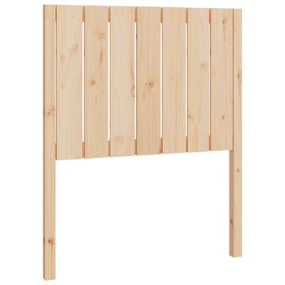 vidaXL Cabecero de cama madera maciza de pino 80,5x4x100 cm