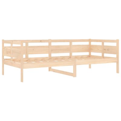 vidaXL Sofá cama madera maciza de pino 90x200 cm