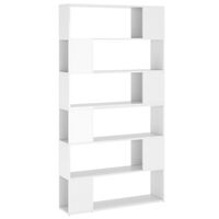 Estante con cajones de pared aglomerado blanco 90x26x18,5 cm - vidaXL,  Estanterías, Los mejores precios
