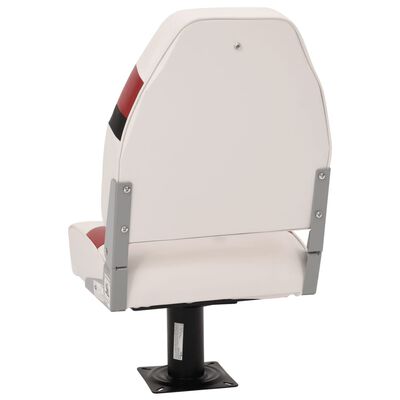 vidaXL Asiento para barco con pedestal giratorio 360°