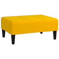  ZJYWMM Puffe reposapiés taburete de pie otomano, acolchado de  madera maciza, asiento pequeño, hogar, oficina, color amarillo 15.7 x 11.0  x 13.4 in : Todo lo demás