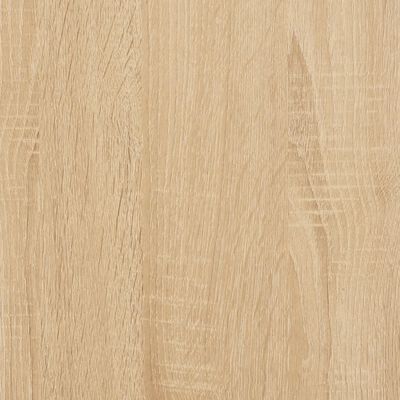 vidaXL Banco zapatero madera de ingeniería roble Sonoma 102x35x55 cm