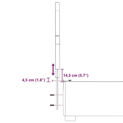 vidaXL Cama box spring con colchón terciopelo gris claro 100x200 cm