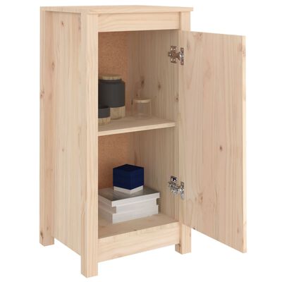 vidaXL Aparador de madera maciza de pino 39x35x80 cm