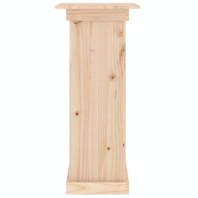 vidaXL Soporte para plantas madera maciza de pino 40x40x90 cm